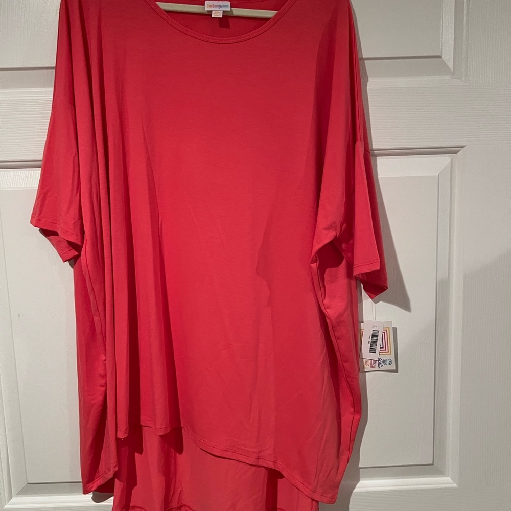 LuLaRoe Coral Irma Tunic Top 3X NWT
